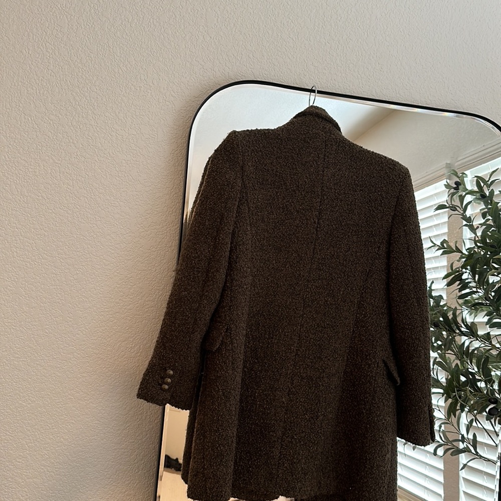 Zara Army Green Blazer Dress (S) - Picture 7 of 7